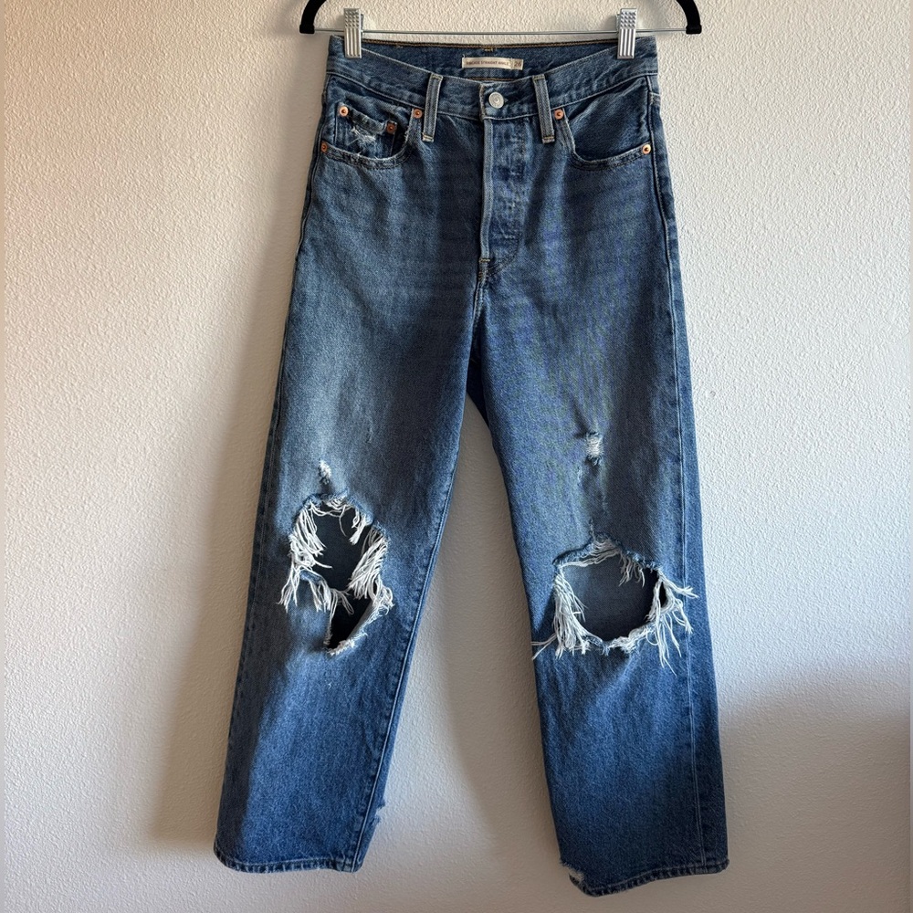 Levi’s Ribcage Ankle Straight - Picture 2 of 4
